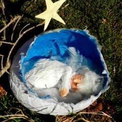 Papiermaché_Nestengel