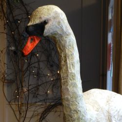 Papiermaché_Schwan